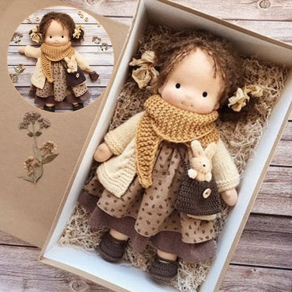 Unique Artisan Wooden Doll Cofik