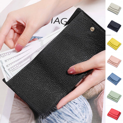Compact Women's Folding Wallet