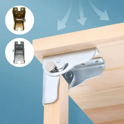 Easy Fold 90 Degree Locking Hinge Mechanism