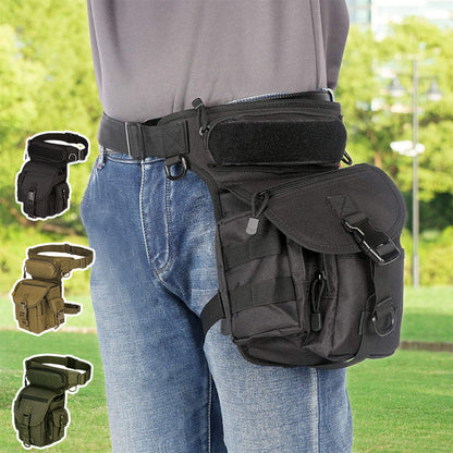 Waterproof Tactical Waist Pack Travel Belt Bag for Men