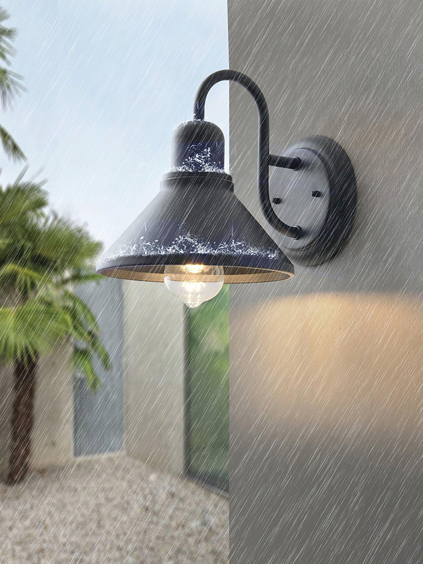 Rustic Garden Exterior Lamp