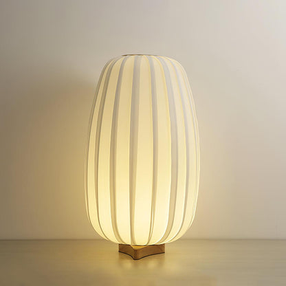 Simple Wooden Desk Lamp with Natural Base
