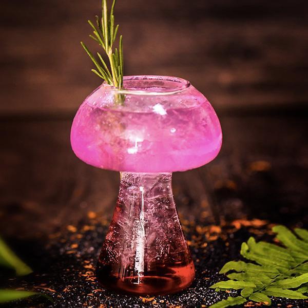 Whimsical Fun Shaped Martini Glass