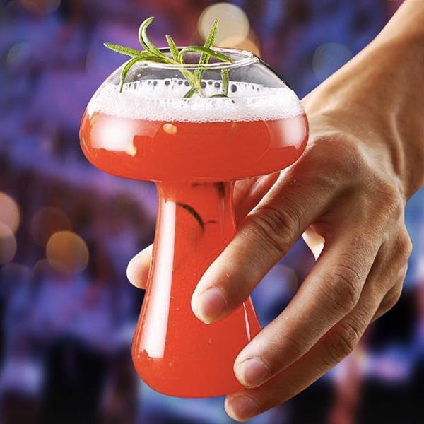 Whimsical Fun Shaped Martini Glass