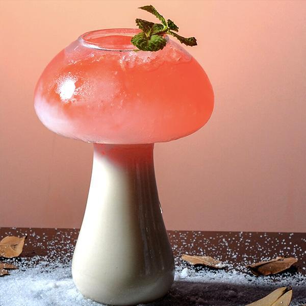 Whimsical Fun Shaped Martini Glass