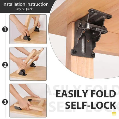 Sturdy Adjustable Corner Brackets with Lock
