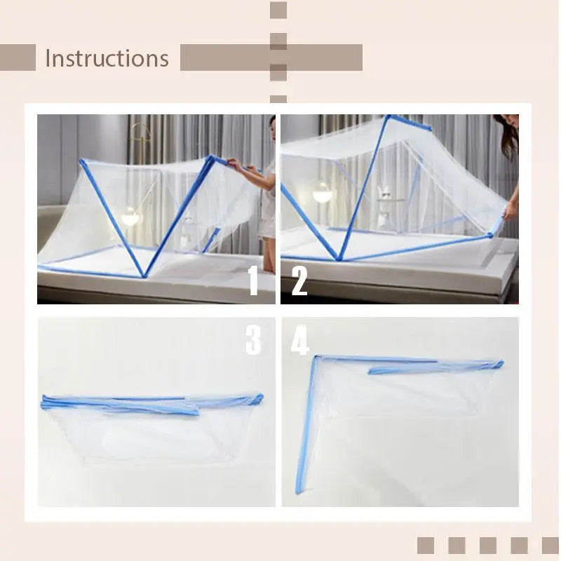 Portable Folding Mosquito Net for Bite Free Sleep