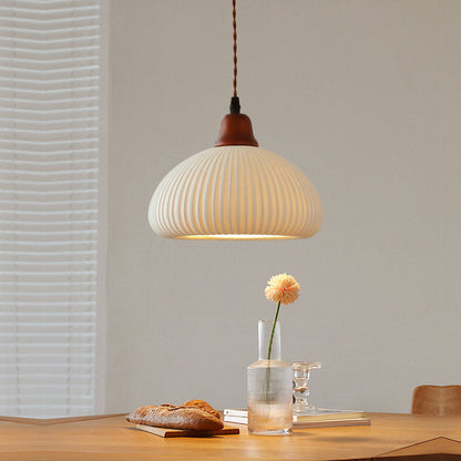 Classic White Ceramic Pendant Dining Light