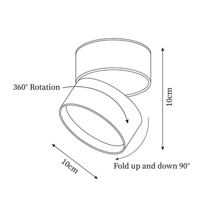 Adjustable Modern LED Ceiling Spotlight