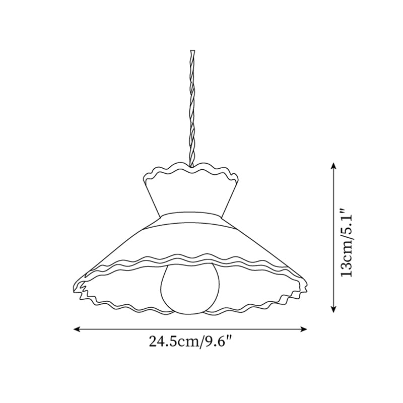Stylish Ceramic Hanging Pendant Light