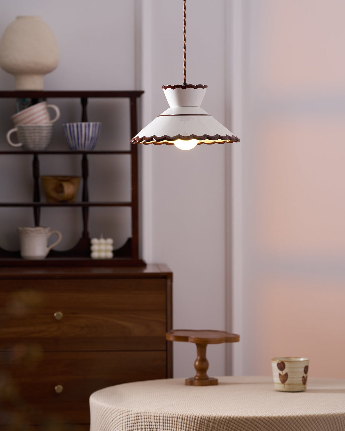 Stylish Ceramic Hanging Pendant Light