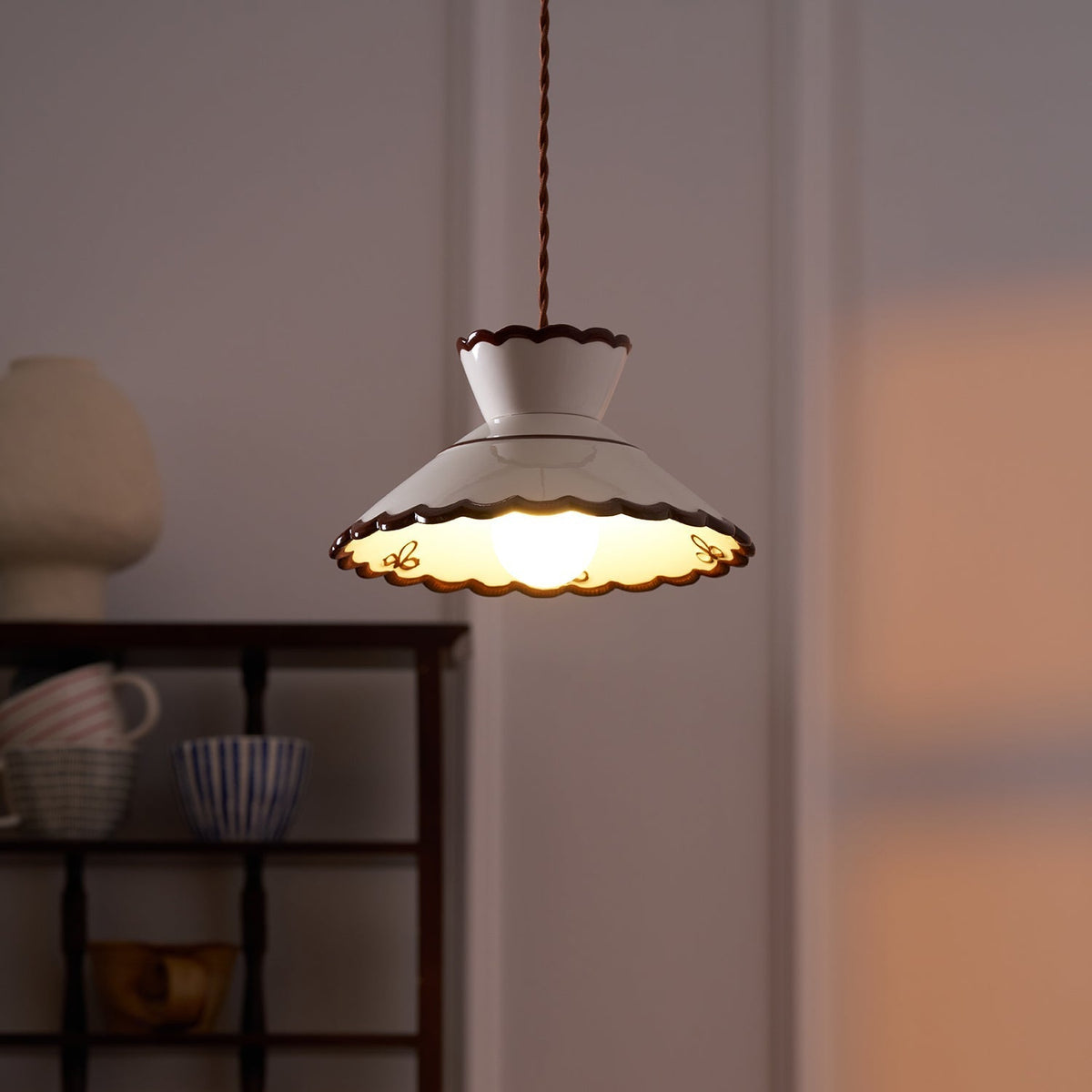Stylish Ceramic Hanging Pendant Light