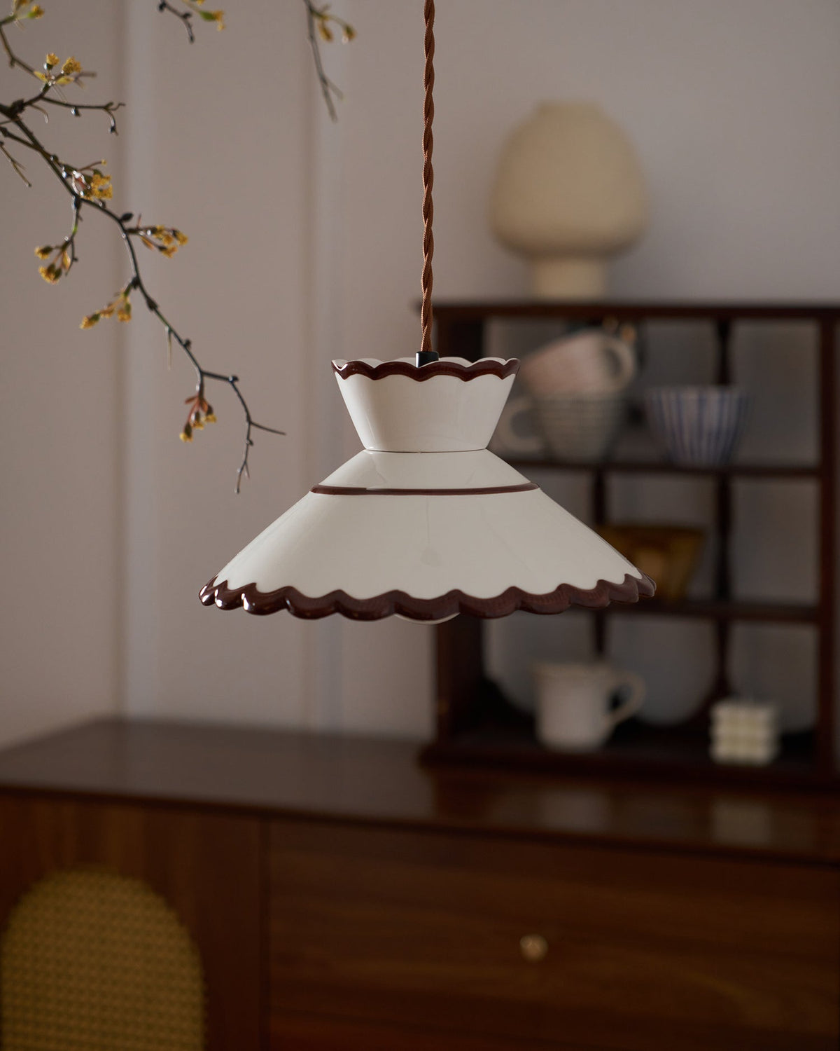 Stylish Ceramic Hanging Pendant Light