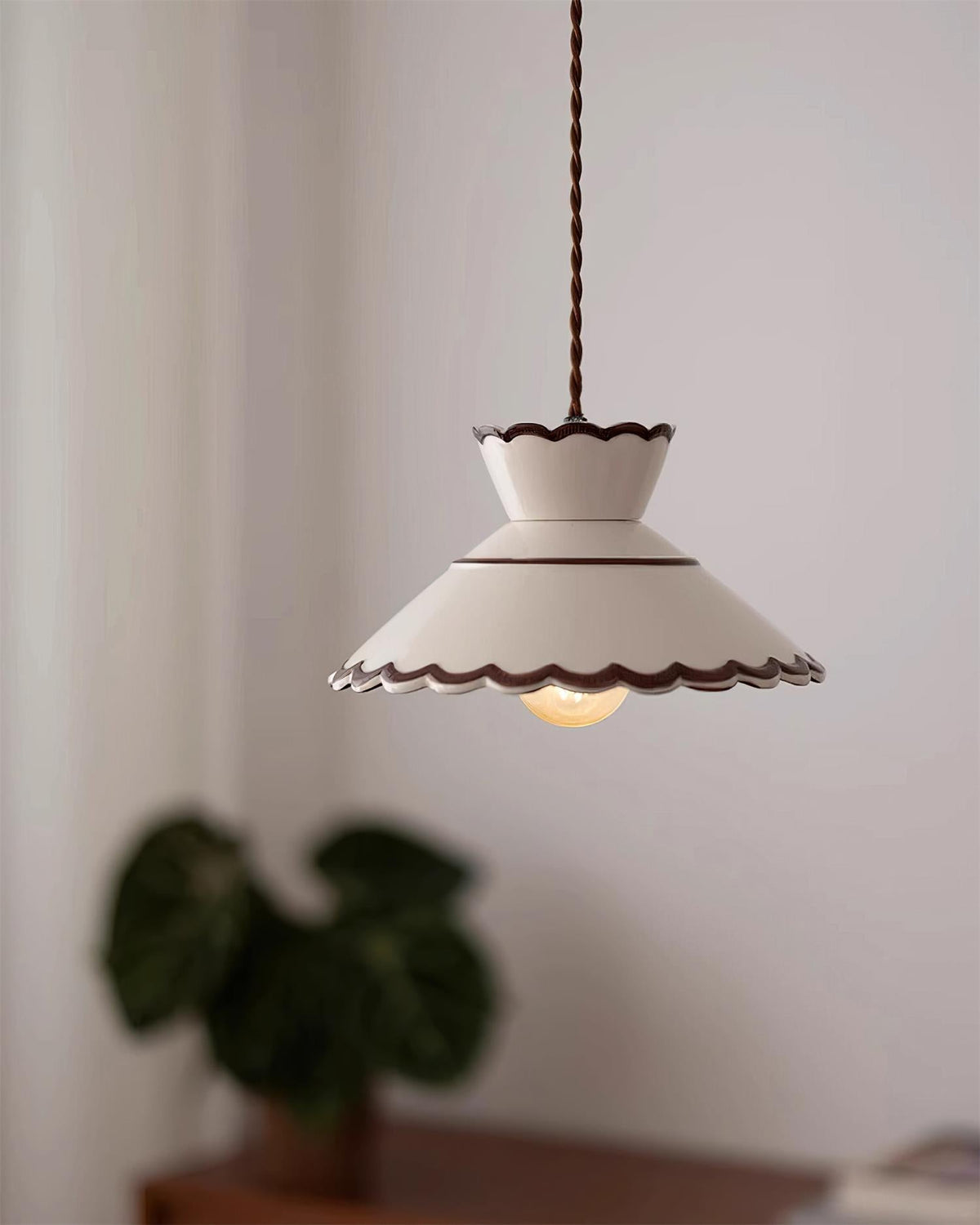 Stylish Ceramic Hanging Pendant Light