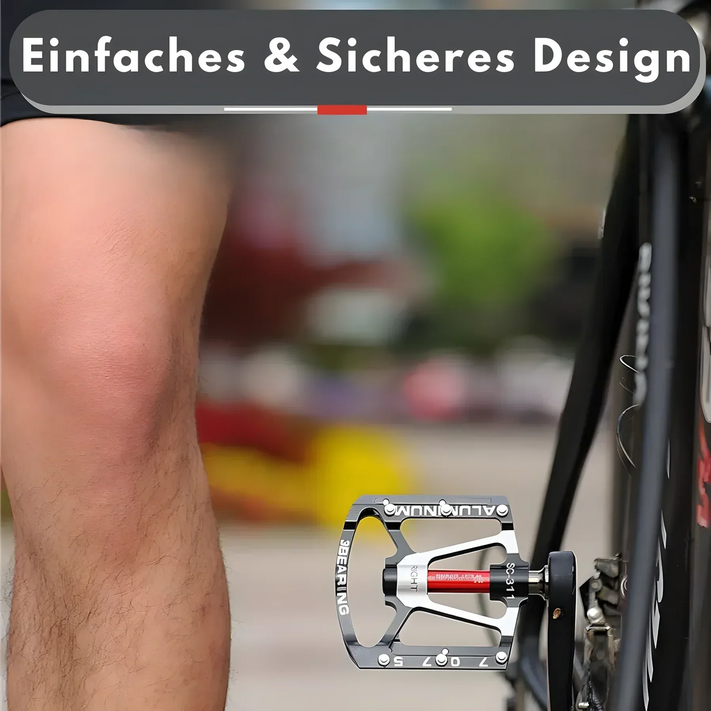 Durable Ultra Light Bike Pedals With Anti Slip Grip