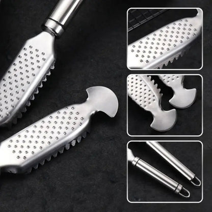Easy Clean Stainless Steel Fish Scaler