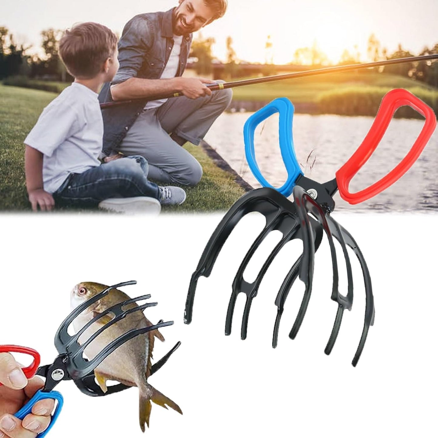 Stainless Steel Fishing Pliers Fish Holder