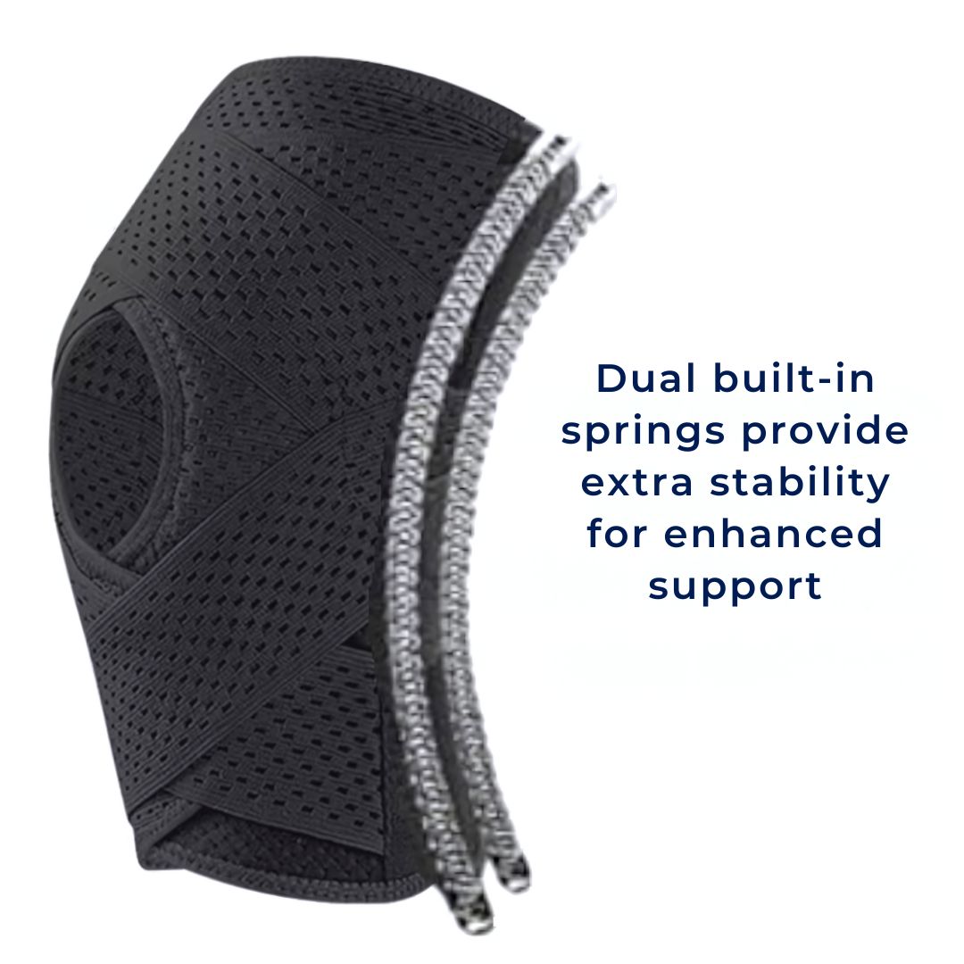 Comfort Knee Pads with Extra Support and Stability Strap