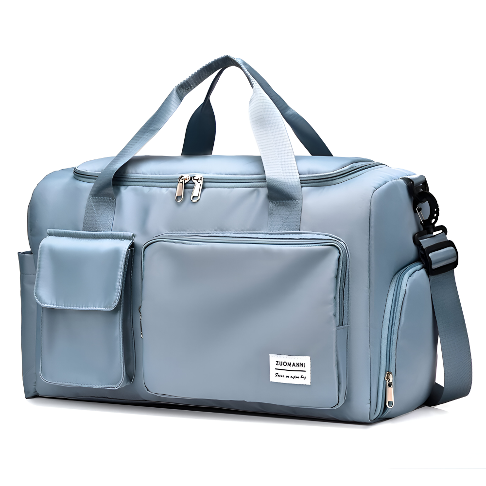 Waterproof Travel Duffel Bag with Shoe Pocket - Cofik