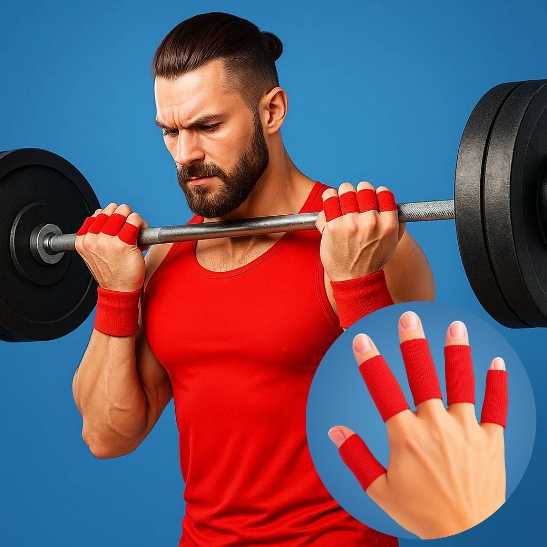 Soft Finger Protection Sleeves for Sports Injury Care