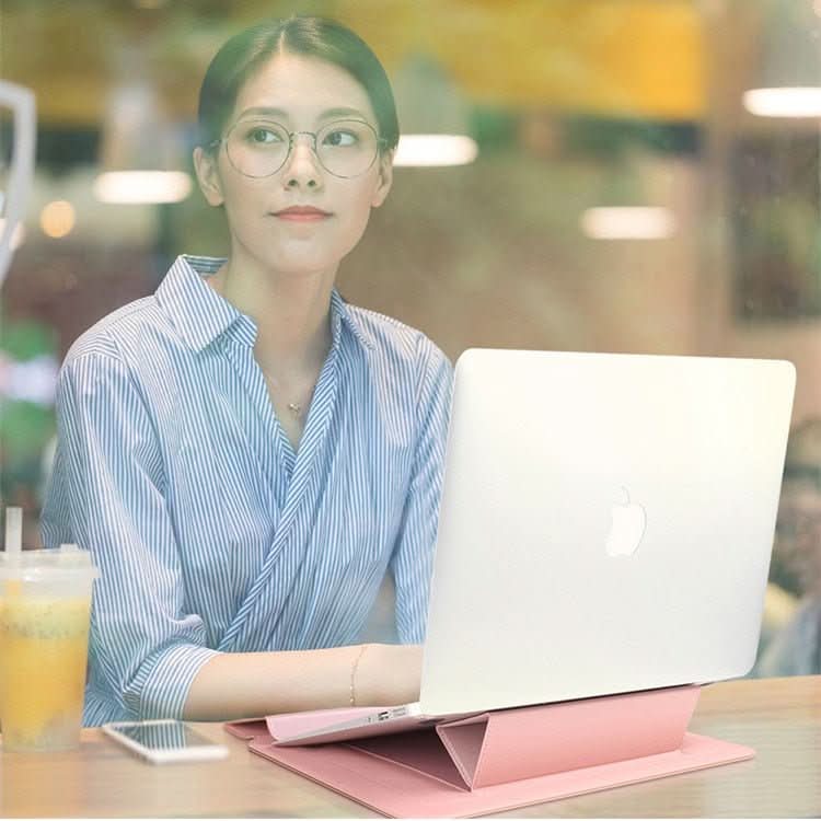 Durable Laptop Sleeve with Stand and Impact Protection
