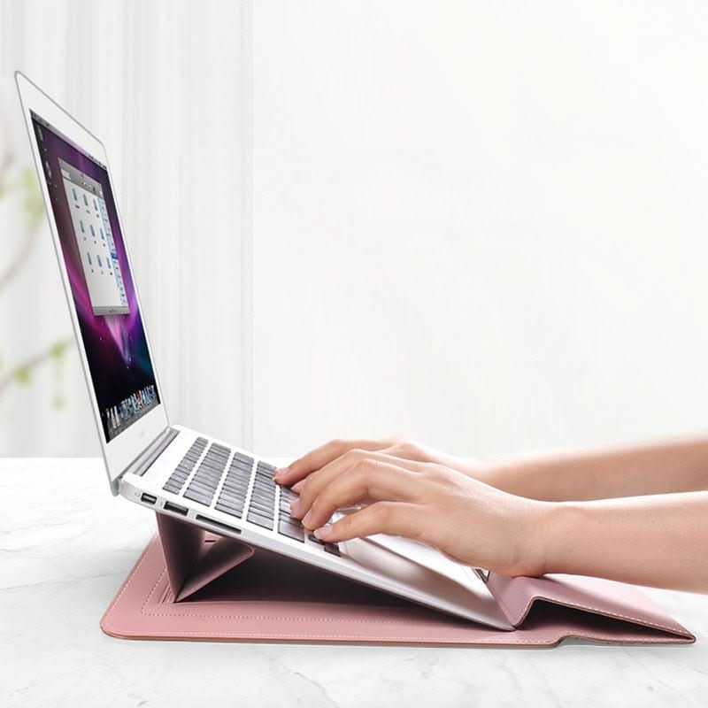 Durable Laptop Sleeve with Stand and Impact Protection