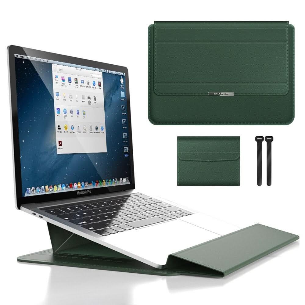 Durable Laptop Sleeve with Stand and Impact Protection