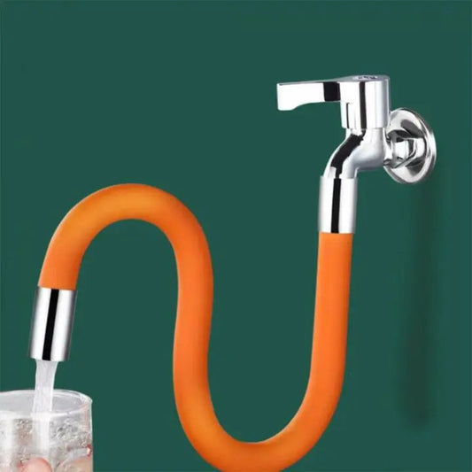 Adjustable Long Reach Faucet Extension 50cm Swivel Spout - Cofik