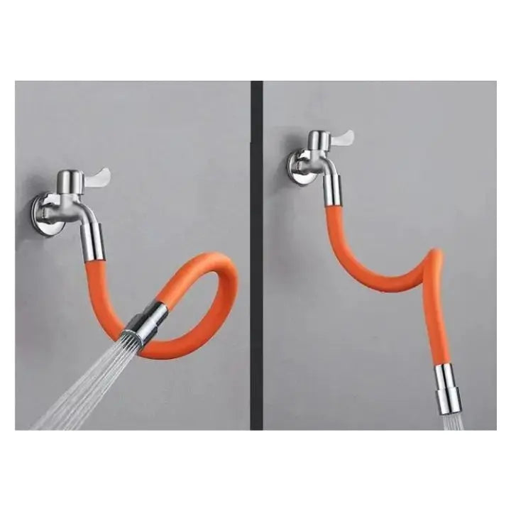 Adjustable Long Reach Faucet Extension 50cm Swivel Spout
