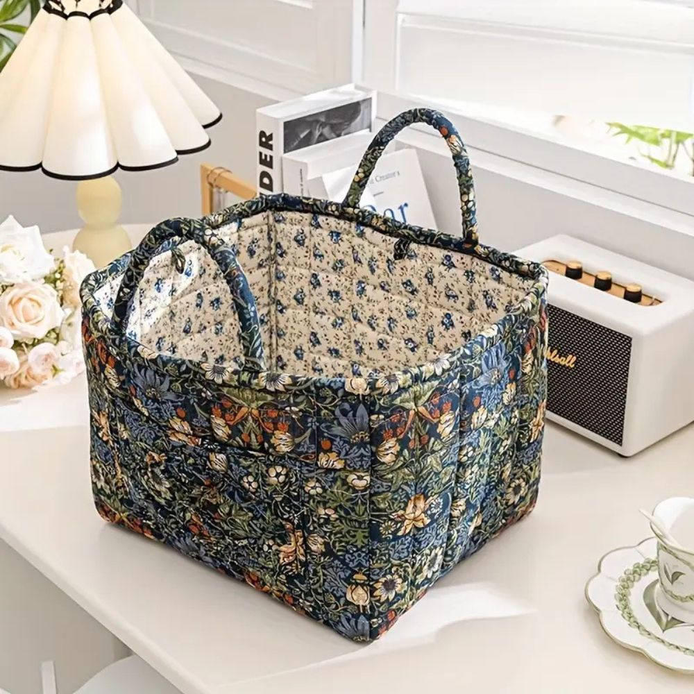 Decorative Fabric Storage Bin for Easy Organization
