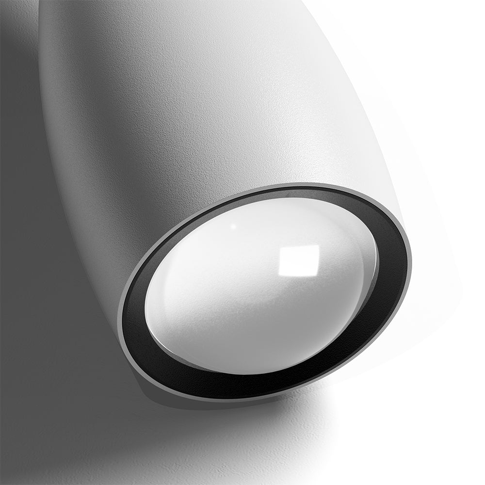 Sleek Aluminum 12W Adjustable Ceiling Light Fixture
