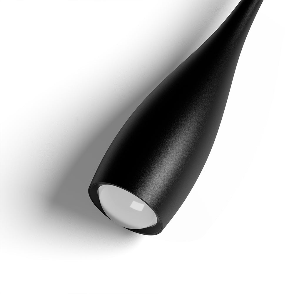 Sleek Aluminum 12W Adjustable Ceiling Light Fixture