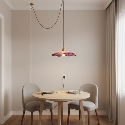 Beautiful Glass Floral Pendant Light Fixtures