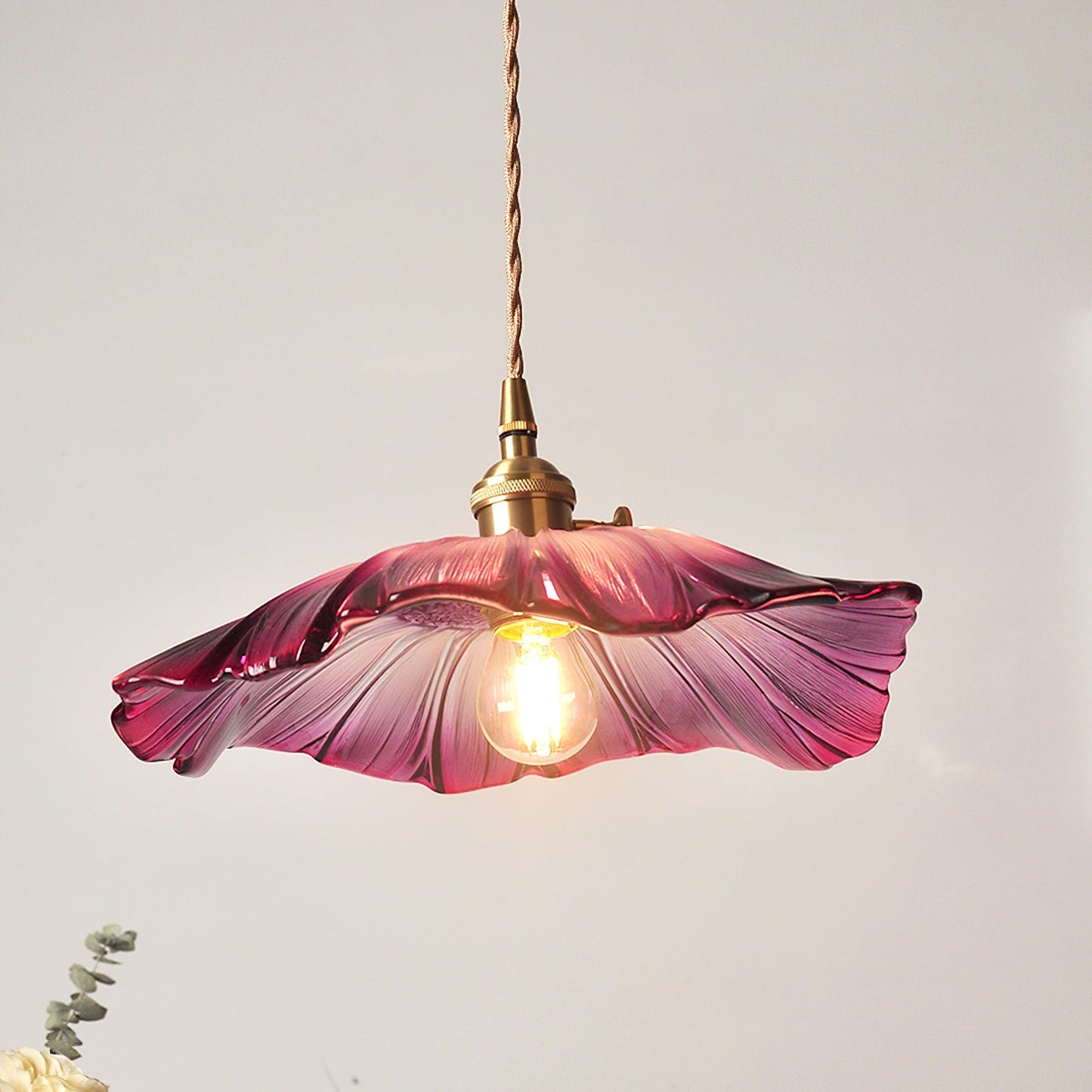 Beautiful Floral Hanging Light Fixture