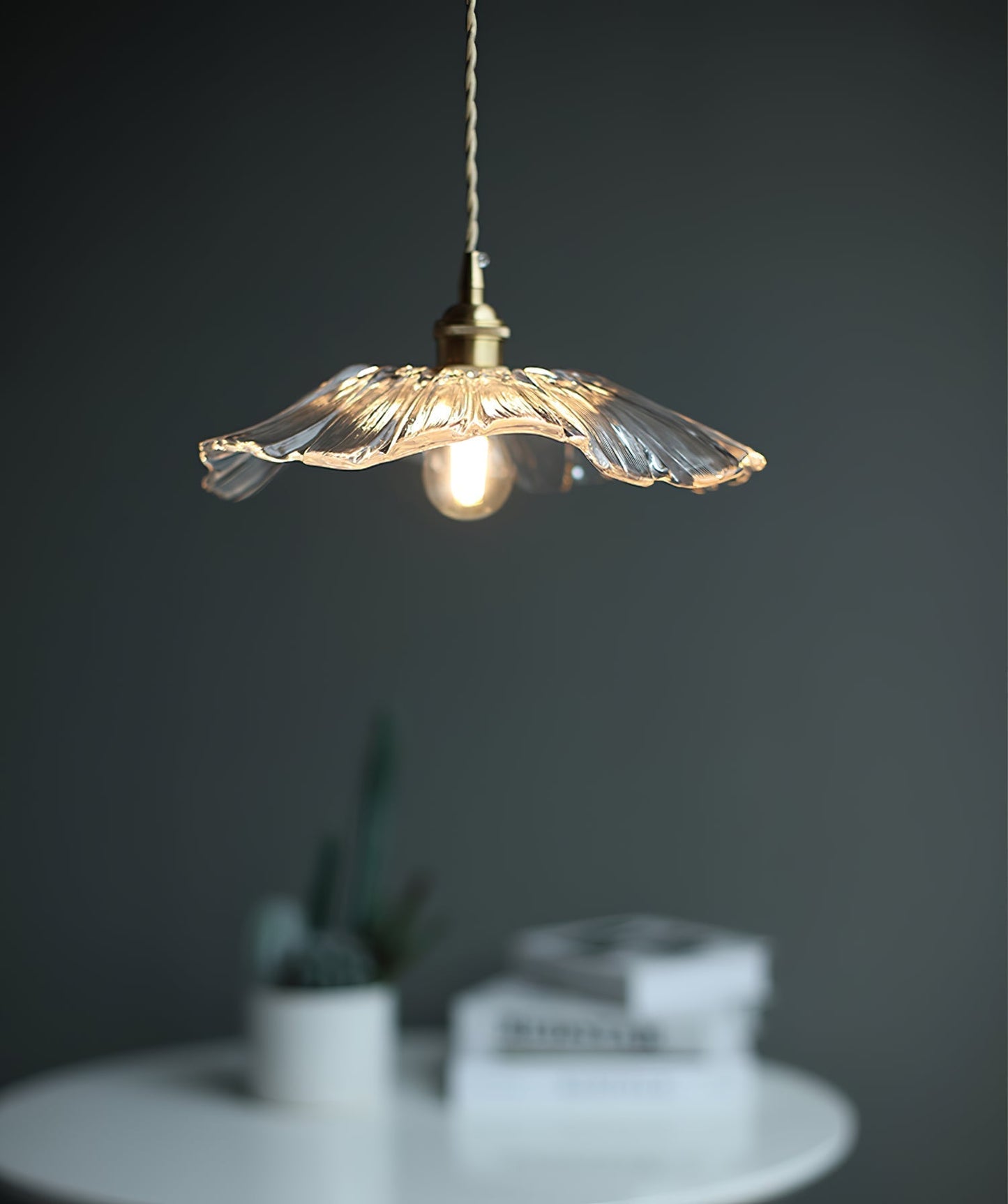 Beautiful Floral Hanging Light Fixture