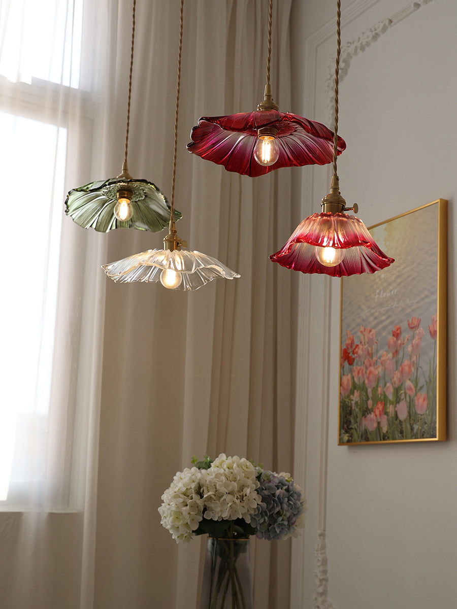 Beautiful Floral Hanging Light Fixture
