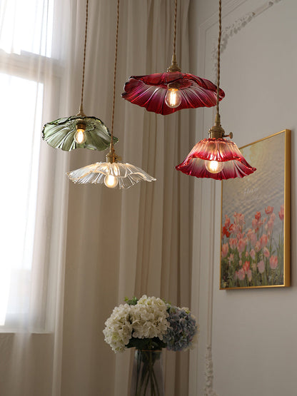 Beautiful Floral Hanging Light Fixture