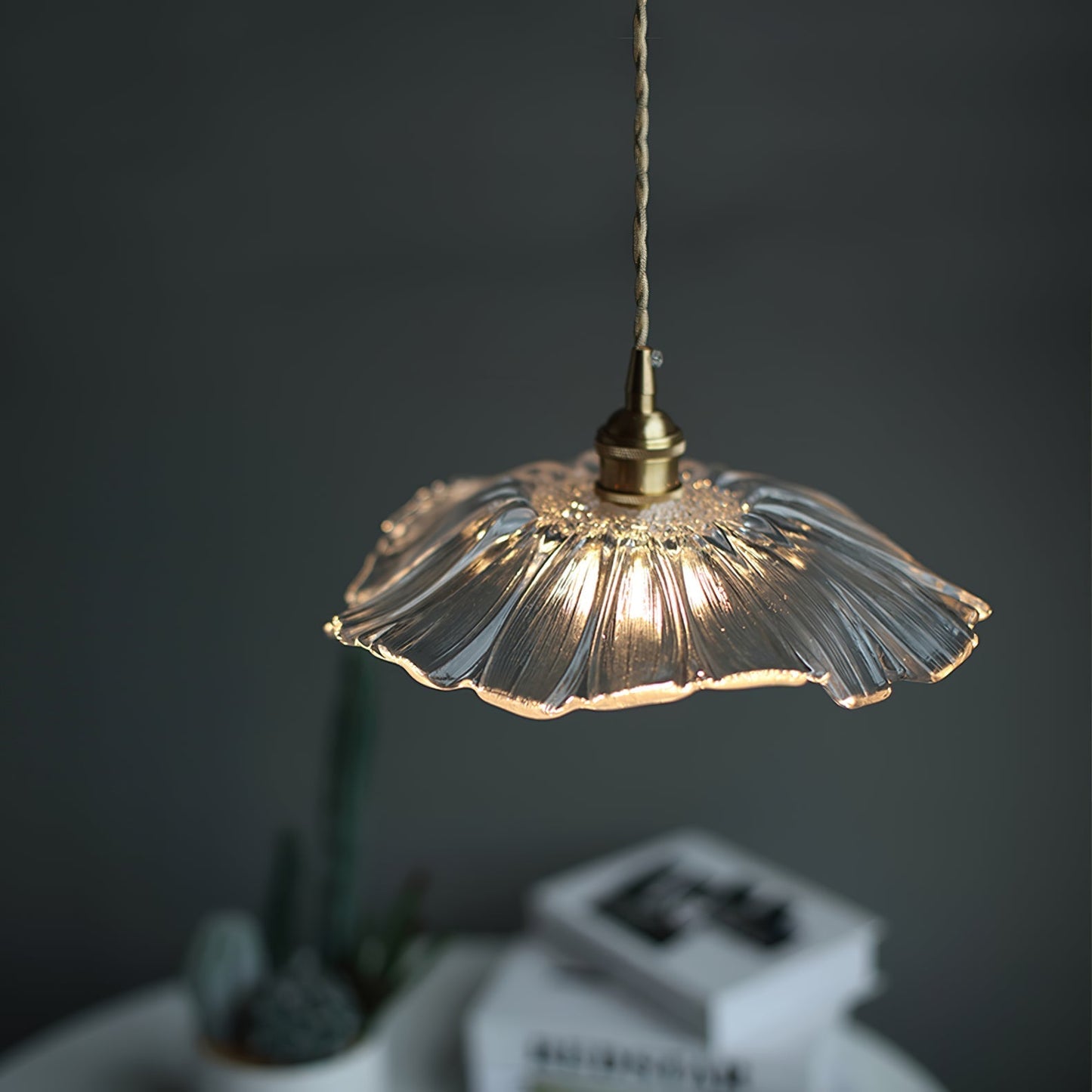 Beautiful Floral Hanging Light Fixture