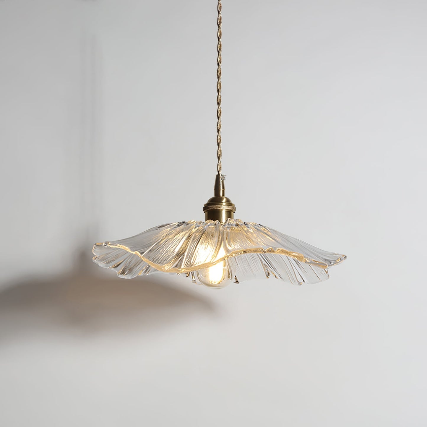 Beautiful Glass Floral Pendant Light Fixtures