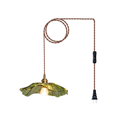 Beautiful Glass Floral Pendant Light Fixtures