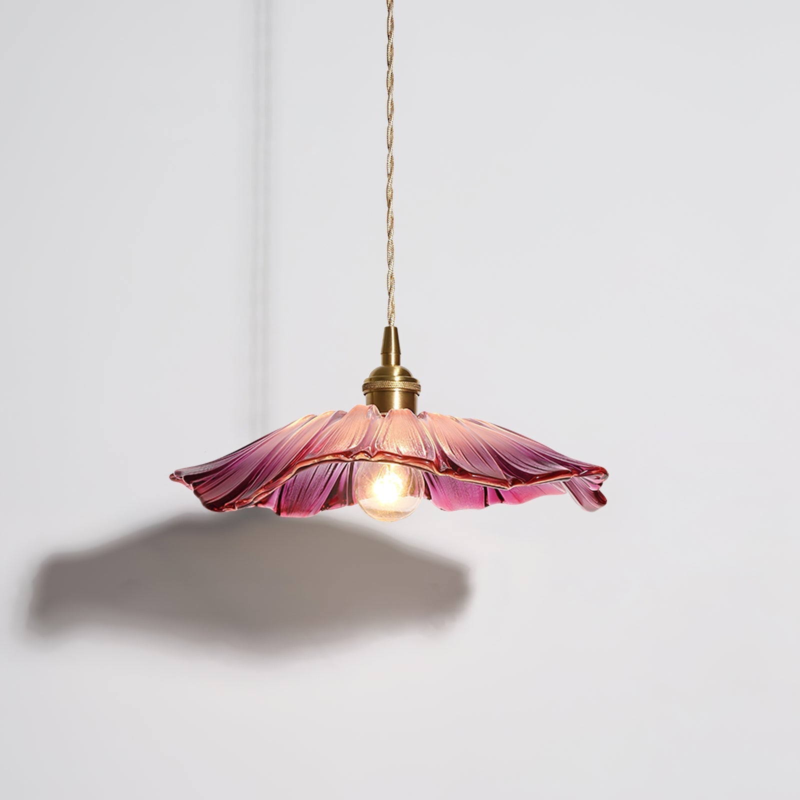 Beautiful Glass Floral Pendant Light Fixtures - Cofik