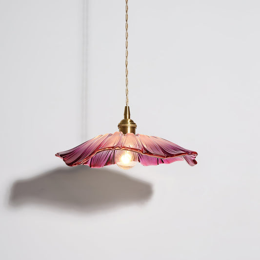 Beautiful Glass Floral Pendant Light Fixtures - Cofik
