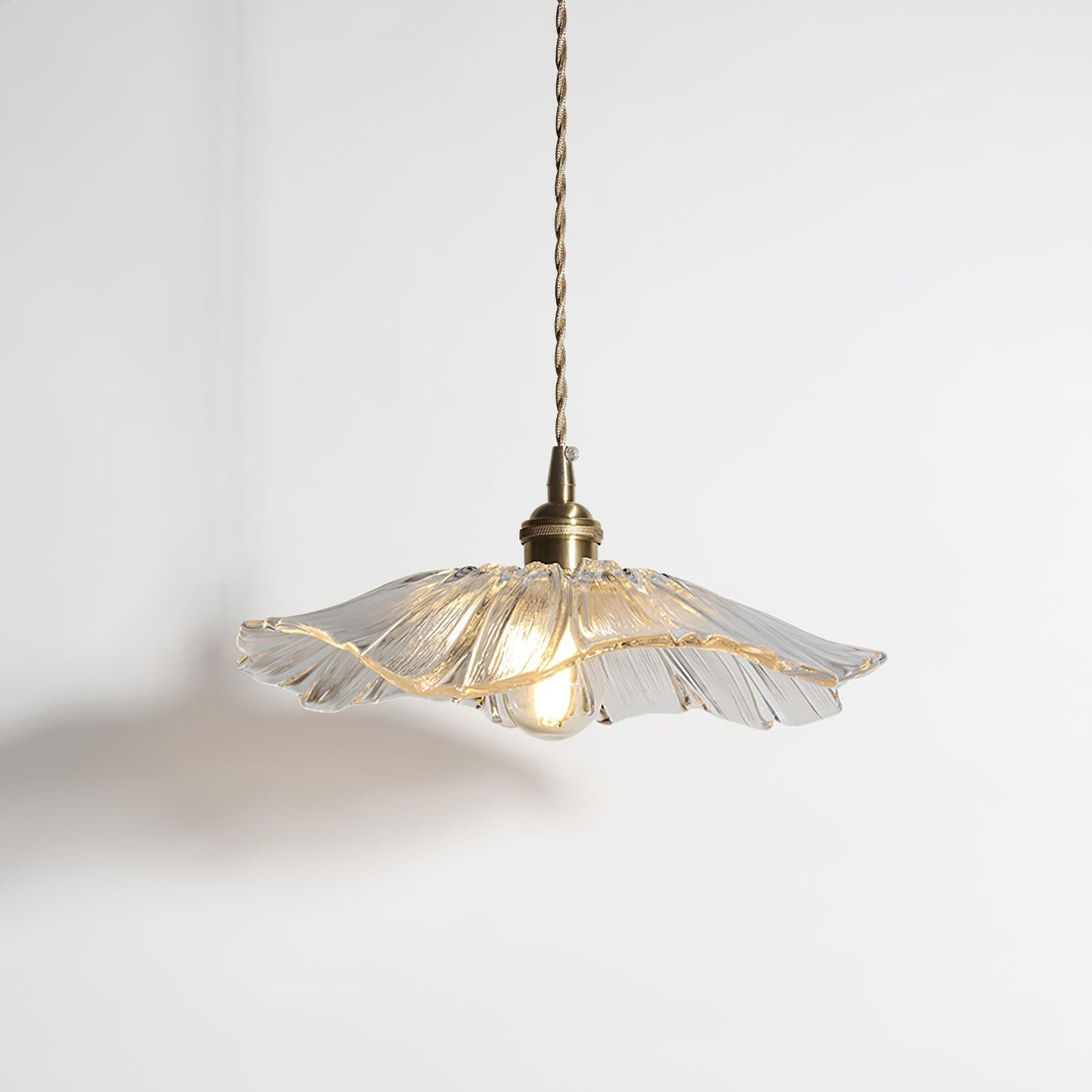 Beautiful Glass Floral Pendant Light Fixtures