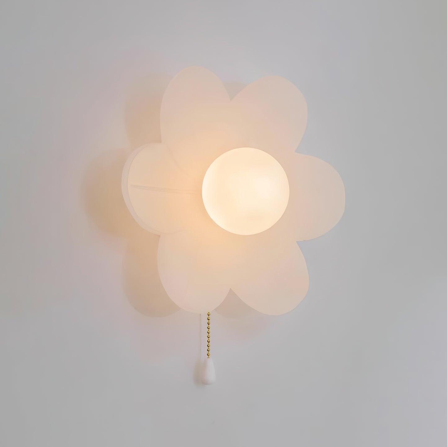 Decorative Floral Wall Light Fixture