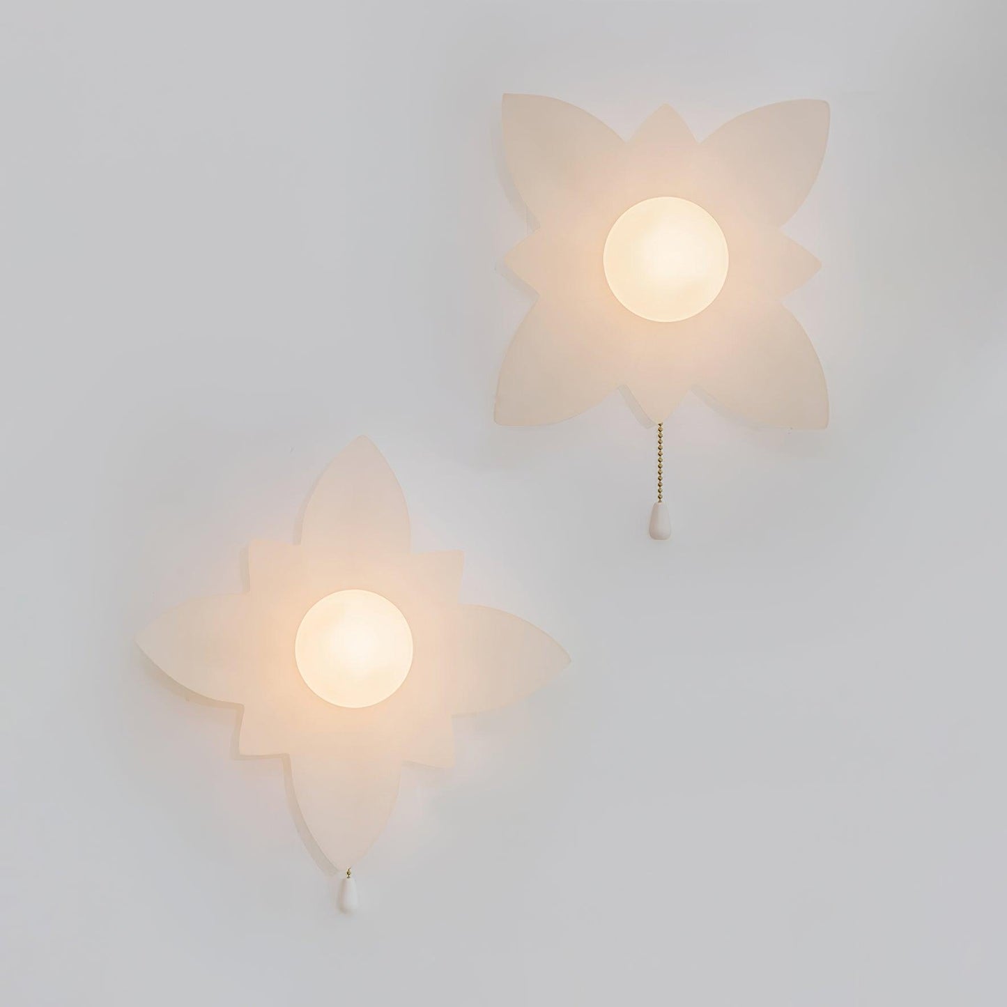 Decorative Floral Wall Light Fixture