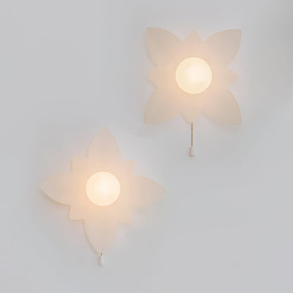 Decorative Floral Wall Light Fixture