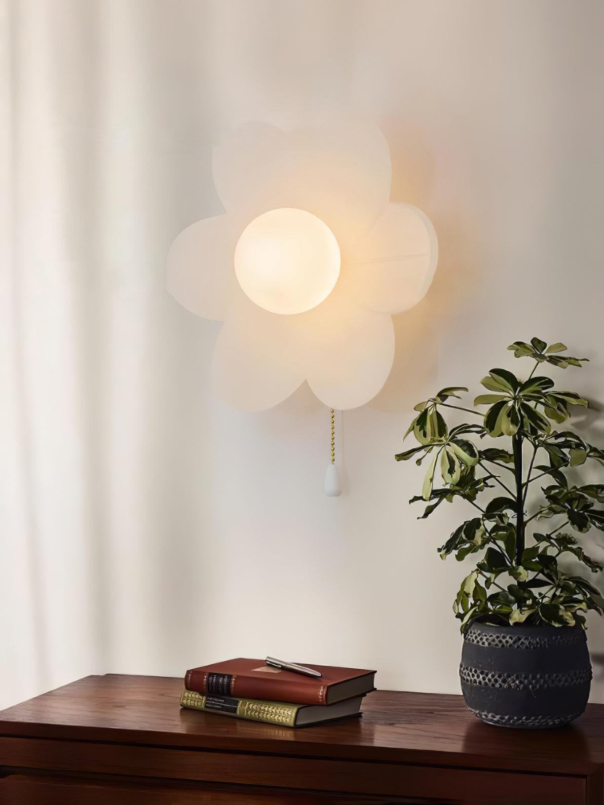 Decorative Floral Wall Light Fixture