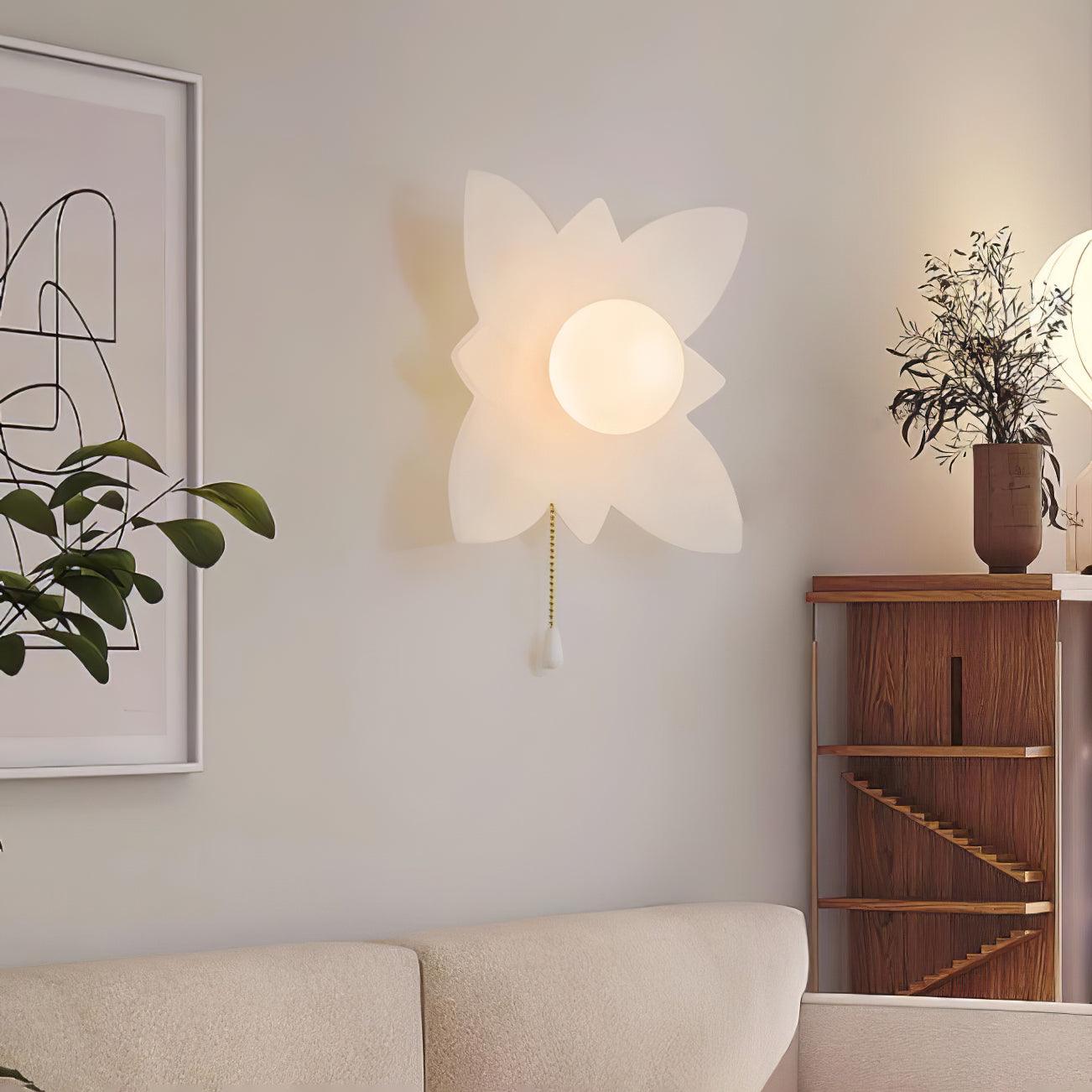 Decorative Floral Wall Light Fixture