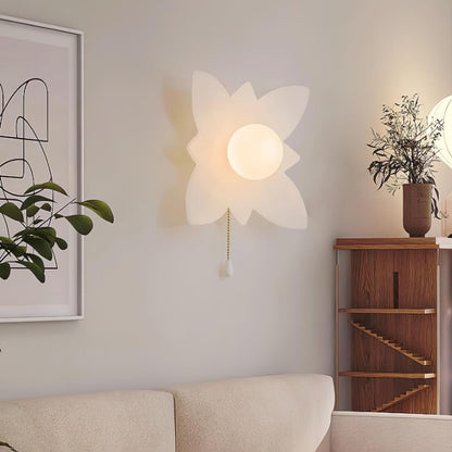 Decorative Floral Wall Light Fixture