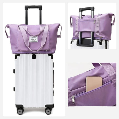Compact Travel Duffel – Ultra Lightweight with Multiple Pockets